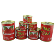 Canned Tomato Paste (FINE TOM 70g, 210g, 400g)